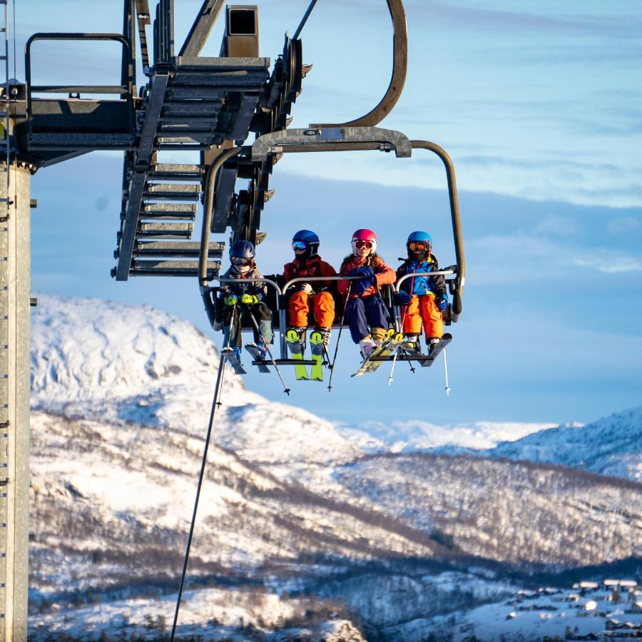 Готель Sirdal Fjellpark Tjorhom Екстер'єр фото