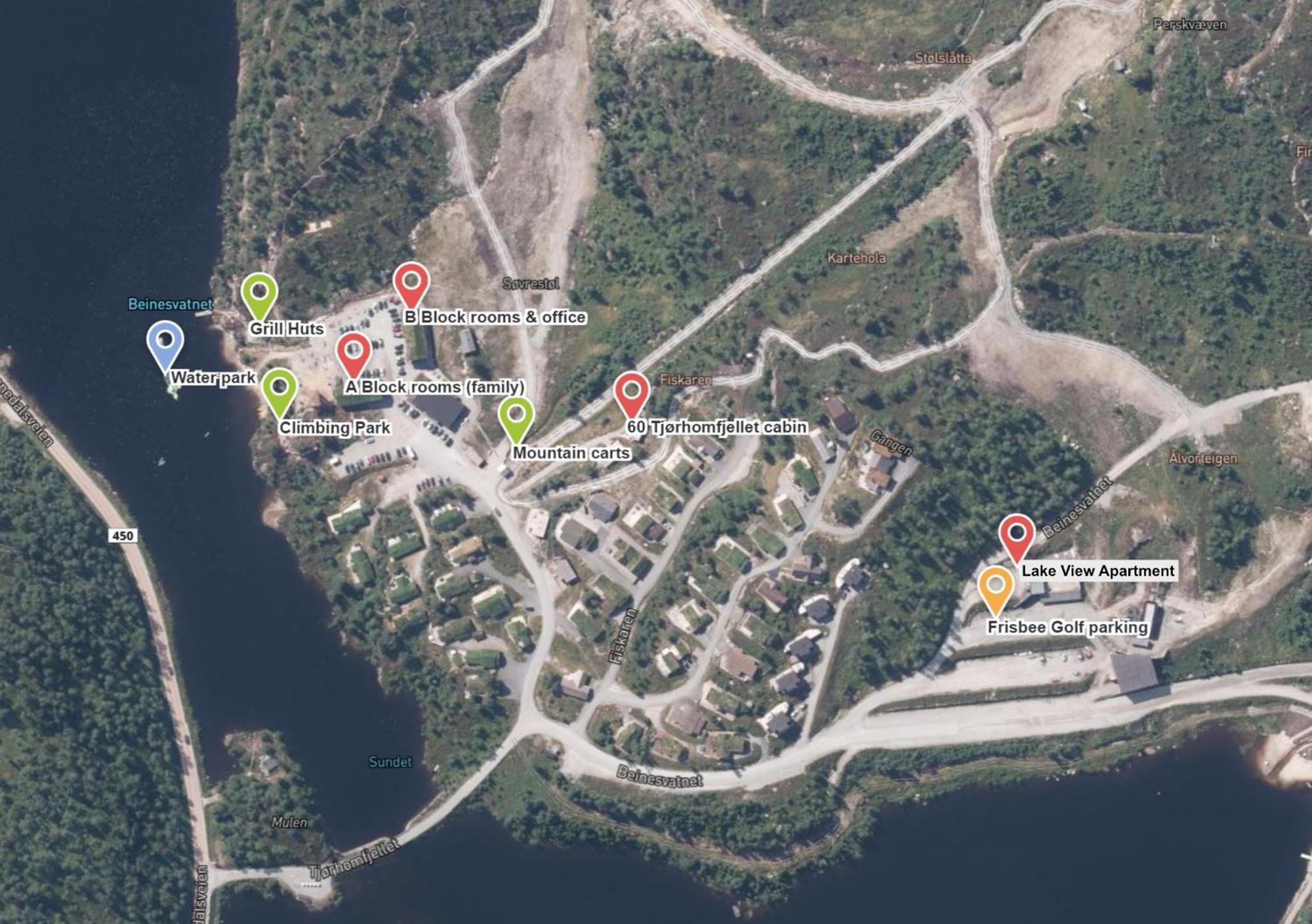 Готель Sirdal Fjellpark Tjorhom Екстер'єр фото